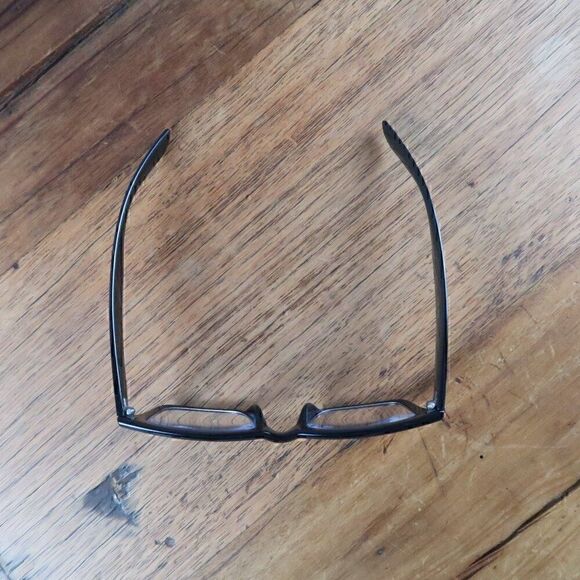 RETRO TRENDY BLACK UNISEX READER GLASSES +2.00 NWT - Picture 5 of 5